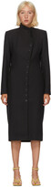 Thumbnail for your product : Situationist Black Wool Asymmetric Blazer Dress