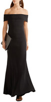 Thumbnail for your product : By Malene Birger Alliane Off-The-Shoulder Ribbed Stretch-Knit Maxi Dress