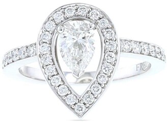 Fred pre-owned platinum Lovelight diamond ring
