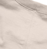 Thumbnail for your product : Rick Owens Oversized Short-Sleeved Cotton Sweatshirt