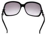 Thumbnail for your product : Gucci Chain-Link Square Sunglasses