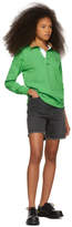 Thumbnail for your product : Noah NYC Green Corduroy Collar Rugby Polo