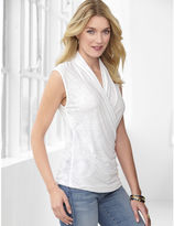 Thumbnail for your product : Johnston & Murphy Sleeveless Crossover Top