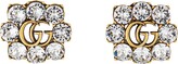 Thumbnail for your product : Gucci Crystal Double G earrings