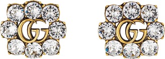 Gucci Crystal Double G earrings