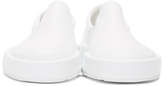 Thumbnail for your product : Jil Sander White Softy Slip-On Sneakers