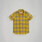 Thumbnail for your product : Burberry Short-sleeve Check Cotton Shirt