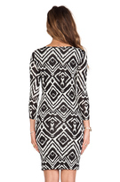 Thumbnail for your product : T-Bags 2073 T-Bags LosAngeles Long Sleeve Body Con Dress