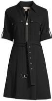 Thumbnail for your product : MICHAEL Michael Kors Zip-Front Shirt Dress
