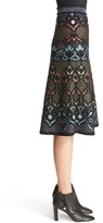 Thumbnail for your product : M Missoni Women's Metallic Jacquard Knit A-Line Skirt