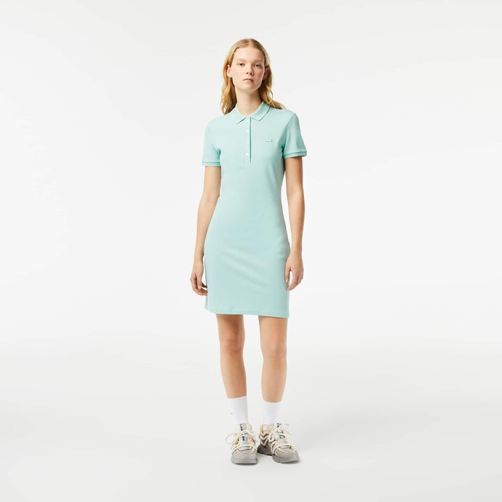 Lacoste Women's Stretch Cotton Piqué Polo Dress - ShopStyle