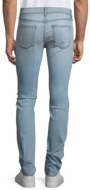 J Brand Tyler Slim-Fit Distressed Jeans