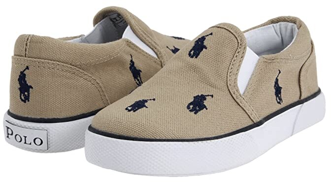 Print buket junk Polo Ralph Lauren Kids Beige Boys' Shoes | Shop the world's largest  collection of fashion | ShopStyle