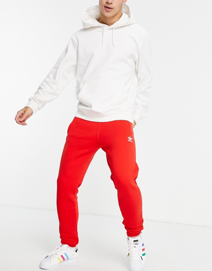 Men's Adidas Slim 3S Sweatpants  Red adidas pants, Mens activewear, Pants  outfit men