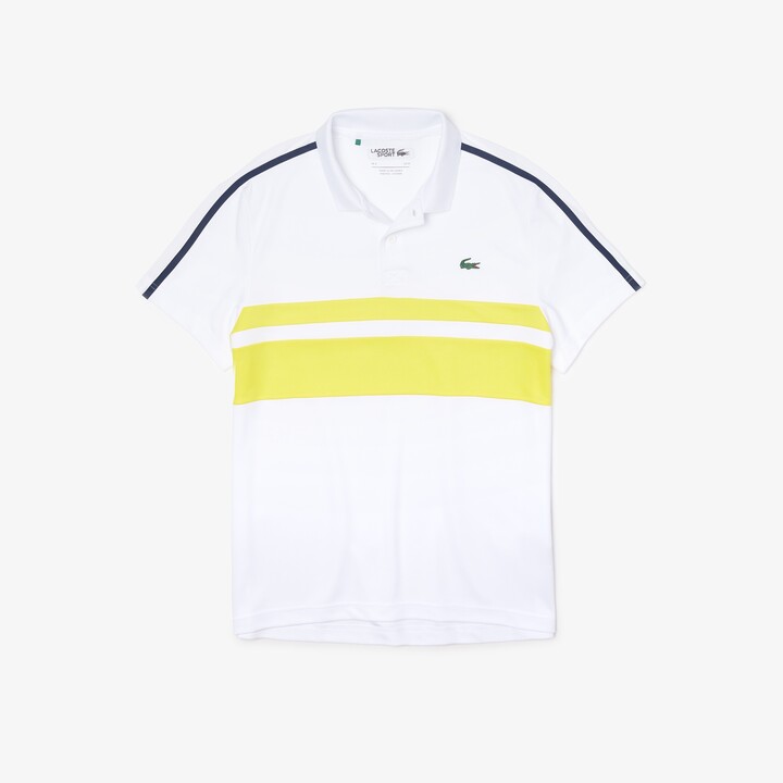 Lacoste Men's SPORT Breathable Resistant Piqué Tennis Polo Shirt - ShopStyle