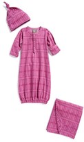Thumbnail for your product : Kate Quinn Organics 'Snuggle - New Leaf' Gown, Hat & Blanket (Baby Girls)
