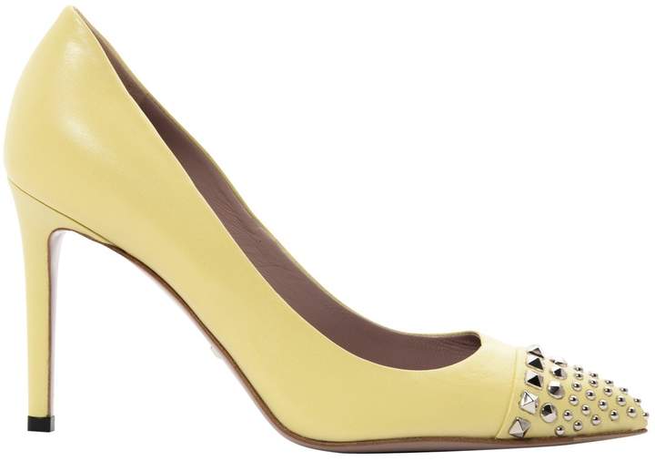 gucci yellow heels
