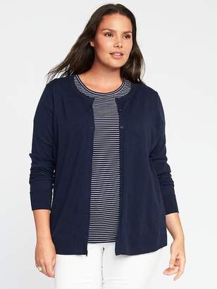 Old Navy Classic Plus-Size Button-Front Cardi