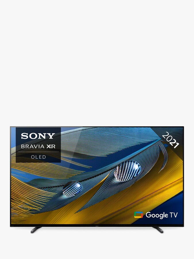 Sony Bravia XR XR55A80J (2021) OLED HDR 4K Ultra HD Smart Google TV, 55