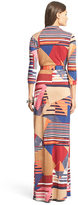 Thumbnail for your product : Diane von Furstenberg Abigail Silk Jersey Maxi Wrap Dress