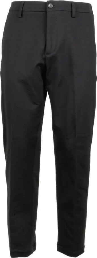 Siviglia Belt Loops-Detail Trousers