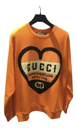 gucci orange sweater