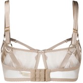 Thumbnail for your product : Bordelle Semi-Sheer Fitted Bra
