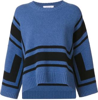 Derek Lam 10 Crosby shift striped sweater - women - Wool - S