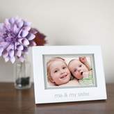 Thumbnail for your product : Pearhead "Me and My Sister" 4-Inch x 6-Inch Picture Frame in White