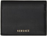 Thumbnail for your product : Versace Black & Gold Virtus Wallet