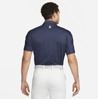 tiger woods blue polo