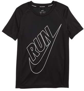 Nike Dry Miler GFX Running Shirt
