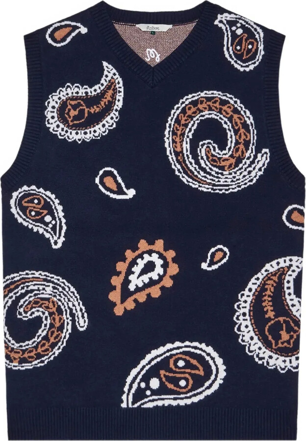 Malbon Golf V-neck sweater vest