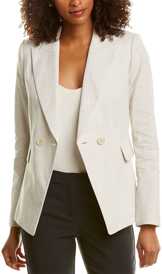 tahari linen jacket