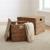 Thumbnail for your product : Crate & Barrel Kelby Square Lidded Baskets
