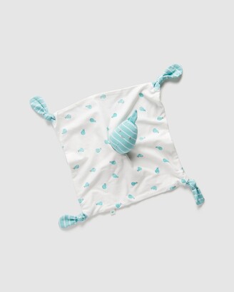 Little Green & Co Blue Soothers & Comforters - Core Jersey Comforter - Babies