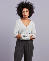Thumbnail for your product : Nude Lucy Women's Grey Cardigans - Alma Cardi - Size M at The Iconic