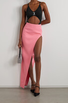 Thumbnail for your product : David Koma Embellished Cutout Swimsuit - Black