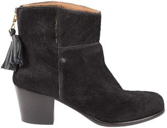 Del Toro Pony-style Calfskin Ankle Boots