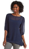 Thumbnail for your product : Lily White Chiffon Tunic