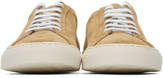 Thumbnail for your product : Common Projects Tan Suede Achilles Low Sneakers