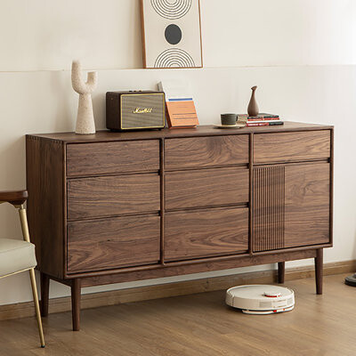 Vivid Space Creation Simple Modern Nordic Sideboard Cabinet