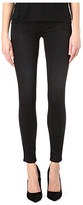 Thumbnail for your product : J Brand The Little Black Jean 620 coated skinny mid-rise jeans