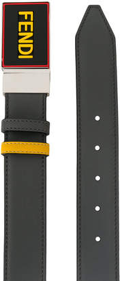 Fendi logo buckle belt