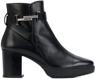 Tod's platform ankle boots