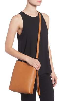 Street Level Mini Faux Leather Ring Handle Tote