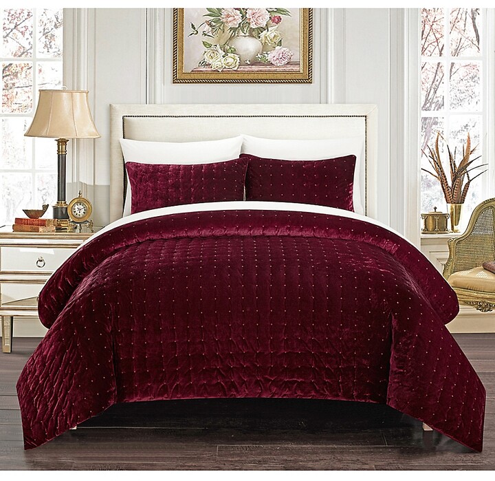 Burgundy Comforter | Shop the world's largest collection of fashion 
