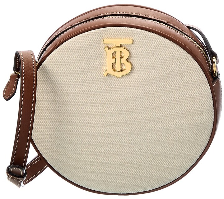 Burberry Louise Canvas & Leather Crossbody ShopStyle