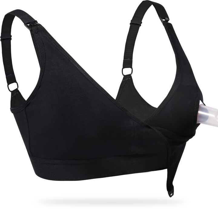 Momcozy Pumping Bras Hand Free for Women Adjustable Hands Free Pumping