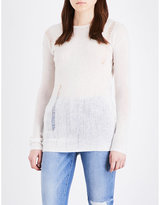 Thumbnail for your product : NSF Kravitz wool and cashmere-blend jumper